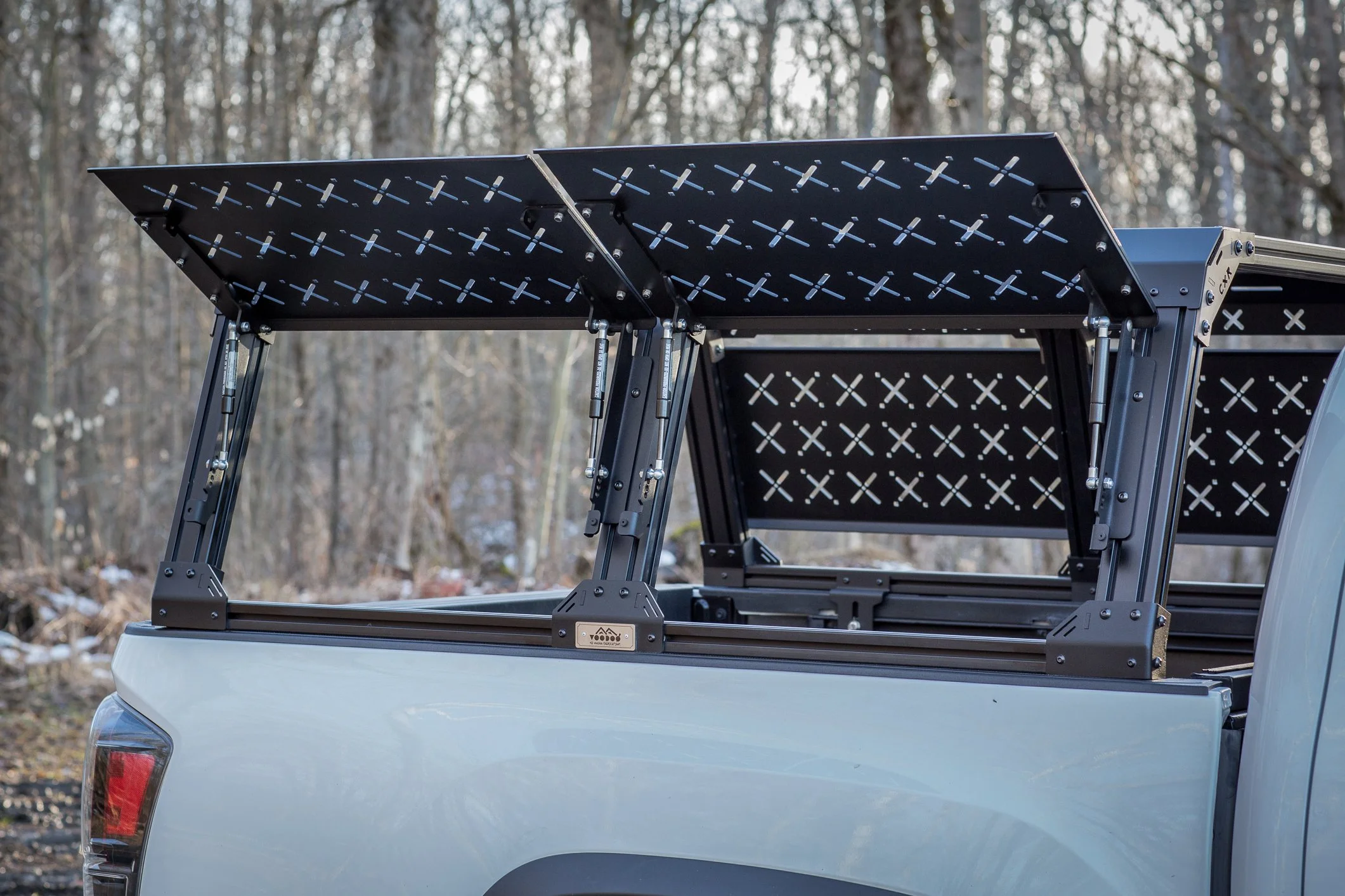 Truck Bed Rack Side Access Door — KB Voodoo Fabrications
